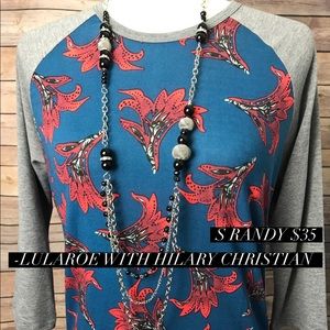 LuLaRoe Randy 3/4 length sleeves